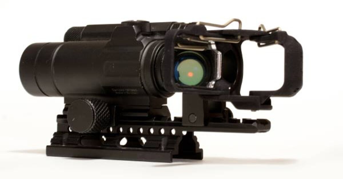 Hidesight: Optic Modifier Allows Use from Behind Cover | thefirearmblog.com