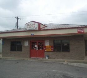 double shot liquor and guns drive thru