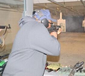 Y-man shoots the HK MP5 Dallas FEB 2014