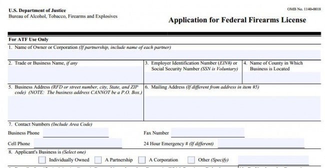 Ffl Process Part 4 – Getting a Home-Based FFL – Application Submitted ...