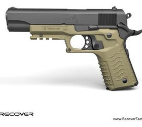 Talon Grips Rubber Grip Wrap For Recover Tactical 1911 CC3P Grip & Rail System – Model 352R – Made In USA