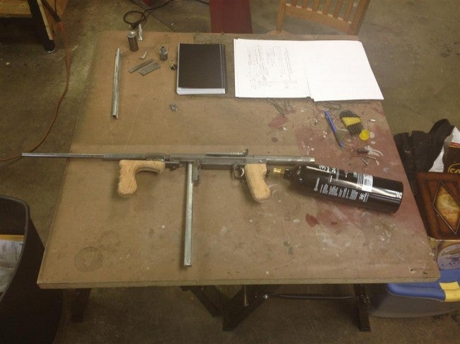 .32 Cal Caselman Air-Powered Machine Gun (UPDATE: More photos ...