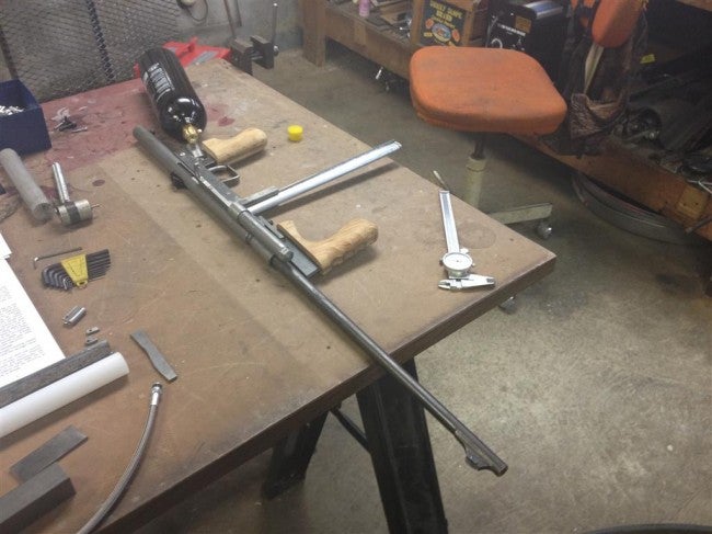 .32 Cal Caselman Air-Powered Machine Gun (UPDATE: More photos ...