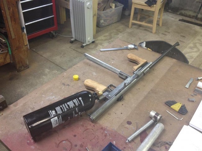 .32 Cal Caselman Air-Powered Machine Gun (UPDATE: More photos ...