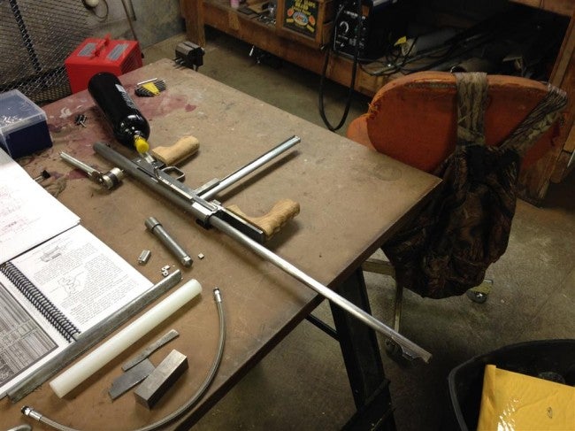 .32 Cal Caselman Air-Powered Machine Gun (UPDATE: More photos ...