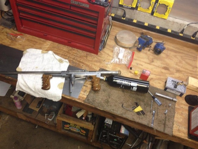 .32 Cal Caselman Air-Powered Machine Gun (UPDATE: More photos ...