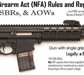 Robinson XCR explains NFA Rules on Pistols