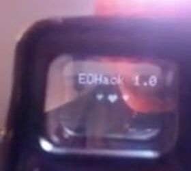 Custom EOTech Reticle with an Arduino Inside