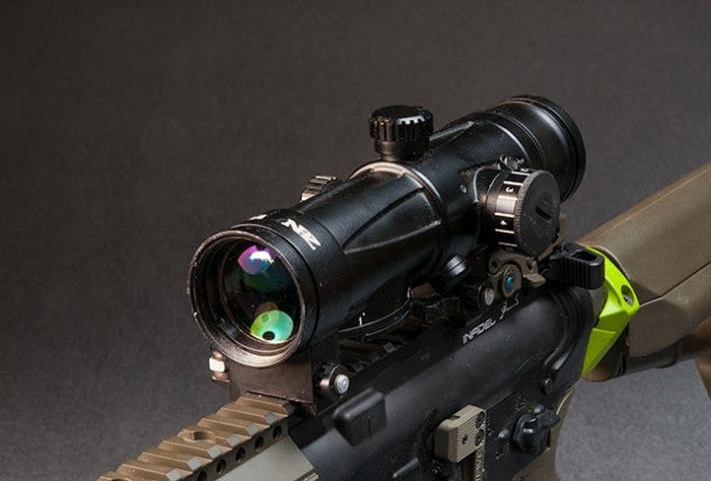 Performance Optics WOLF Performance Optics PSU 1x/4x Variable Zoom Optical Gunsight ...