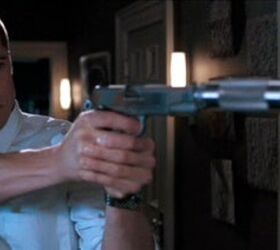 Brad Pitt likes guns