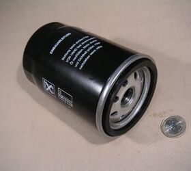 An oil filter, very suppressor like. 