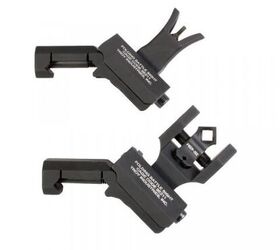 Troy 45 Degree Offset Folding BattleSights | thefirearmblog.com