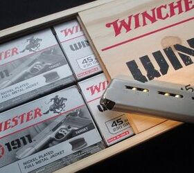 Winchester Collectible Ammo Box with 200 Rounds of 45 ACP