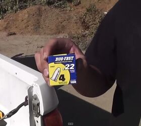 Shooting Airgun Pellets Out of A .22 LR, Using Nail Gun Blanks (Follow Up)