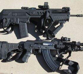 Weekend Photo: His (Tavor) and Hers (Zastava M92 PAP)