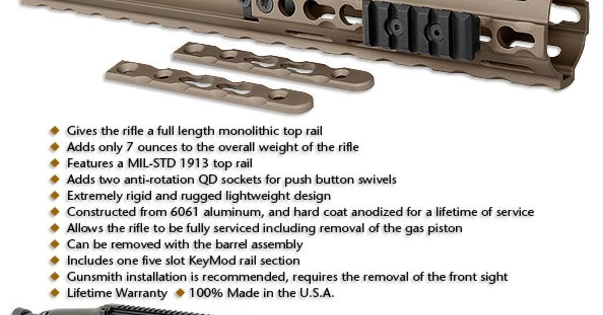 Scar With Raiul New SCAR Extended Rail options | thefirearmblog.com