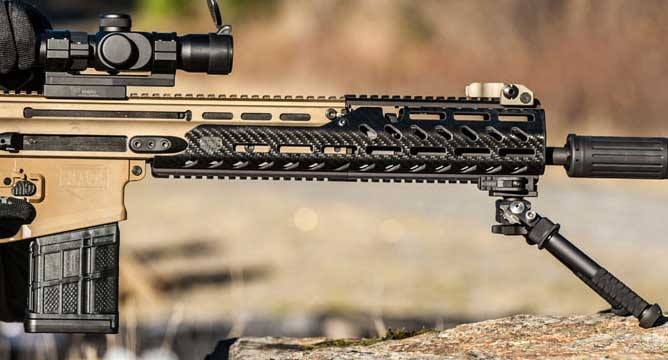 Scar With Raiul New SCAR Extended Rail options | thefirearmblog.com