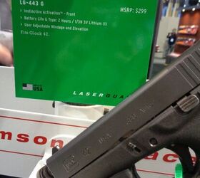 Crimson Trace Green Lasers For Rails, Glock 42