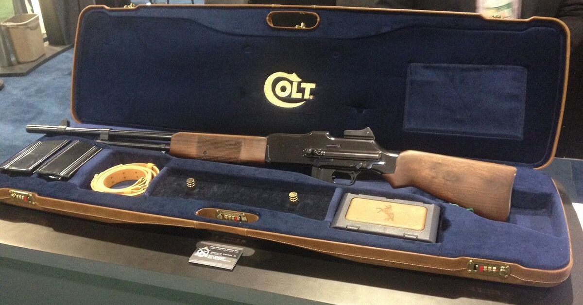 Colt 1918 Self Loading Rifle | thefirearmblog.com
