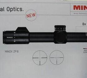 Minox ZP8 and ZP5 TAC Rifle Scopes