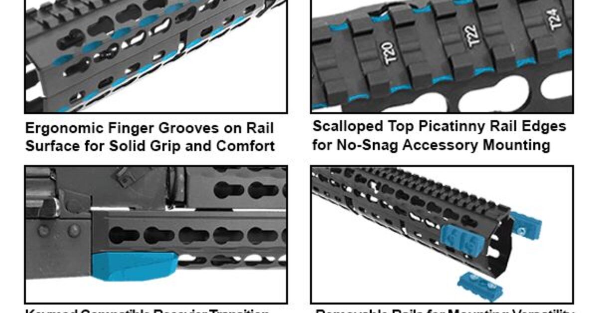 UTG Announces 13″ Keymod AK Handguards | thefirearmblog.com