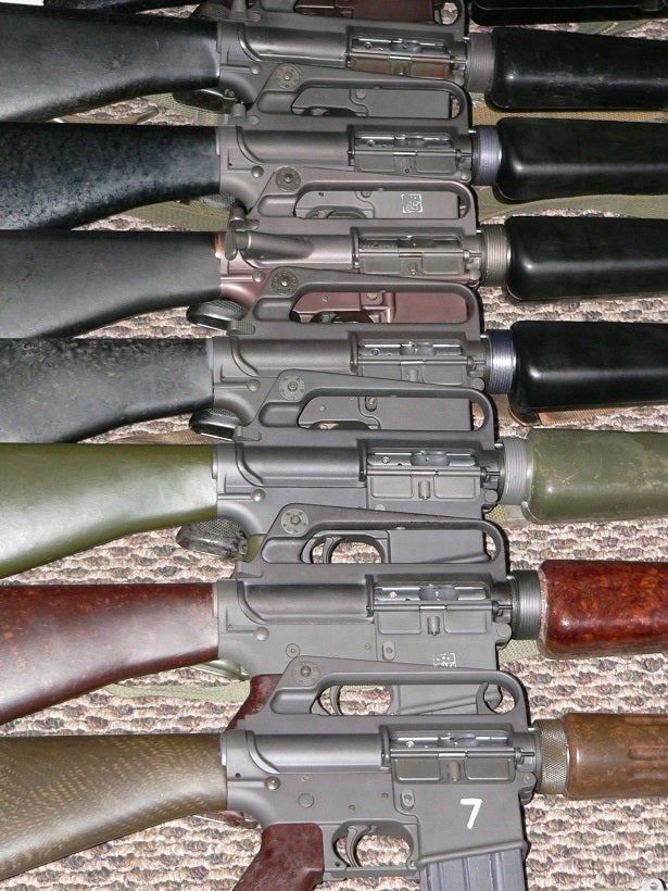 Rarest Ar Pattern Rifles It Came From ARFCOM: A Gaggle Of Retro AR Builds | thefirearmblog.com