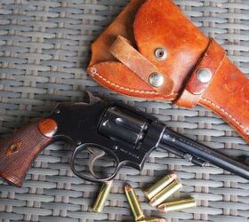 Weekend Photo: Phil White gets a surprise gift, a S&W .38