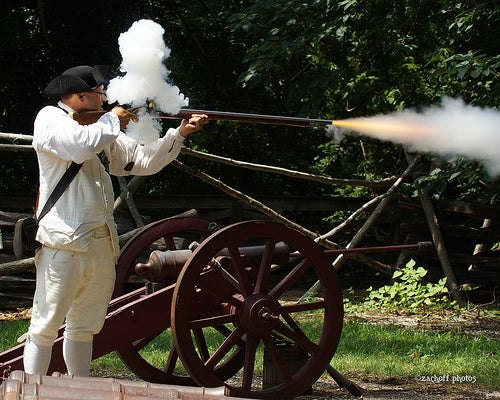 Musket Rows Revolutionary War Musket Range