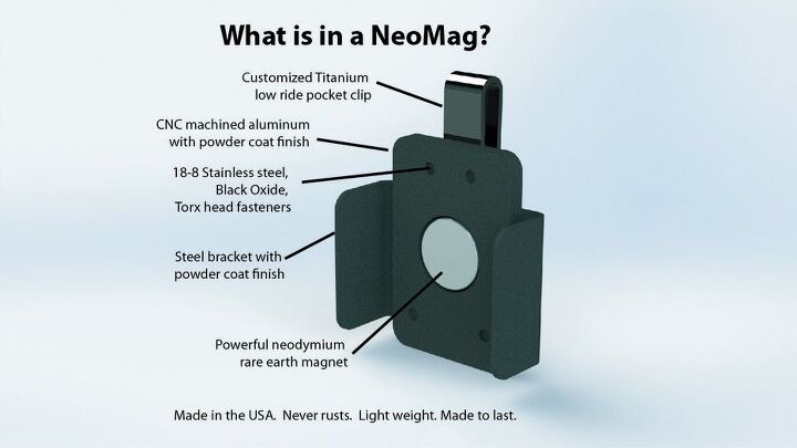 Neomag Review: NeoMag Magnetic Magazine Pocket Clip | thefirearmblog.com