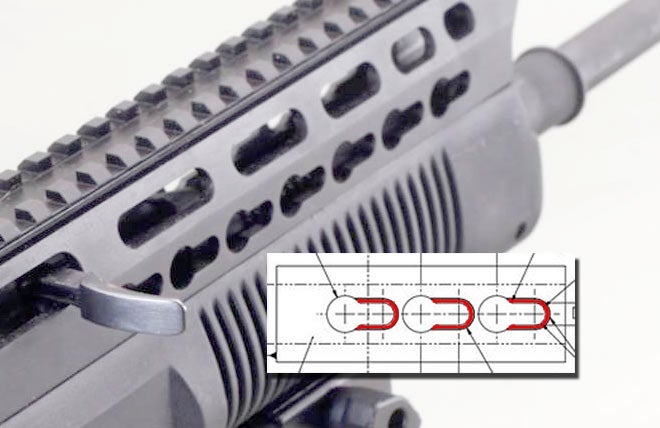 QBZ-97 flat-top Keymod Model and Custom Color Variant | thefirearmblog.com