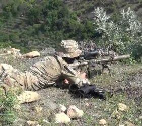 Russian Special Forces Using HK417, AI AW In Dagestan