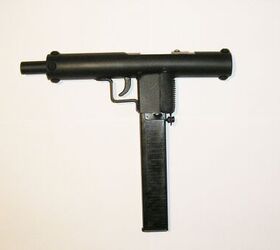Simple and compact low-cost DIY submachine gun prototype