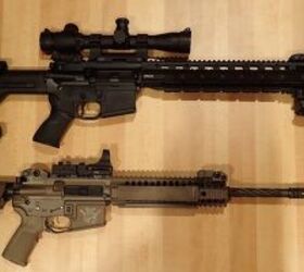 Size comparision vs. LWRC 14.5'Carbine