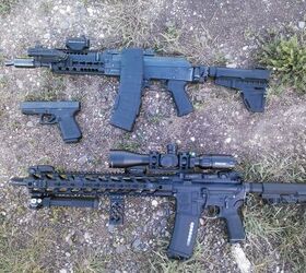 POTD: One Rifle, Two Pistols