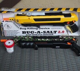 The "Bug- A- Salt" Gun  Insect Eradication Device!