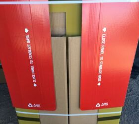 Range Right Now as it came out of the cardboard shipping layers. (yes, a cardboard target shipped in cardboard)