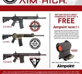 "Step Up Aim High" LWRCI and Aimpoint Giveaway