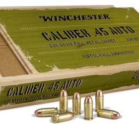 Winchester Ammunition – Service Grade .45 in Wood Gift Box