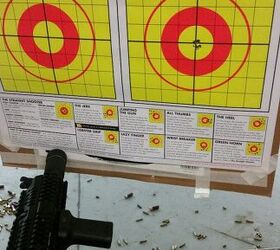 At the range.