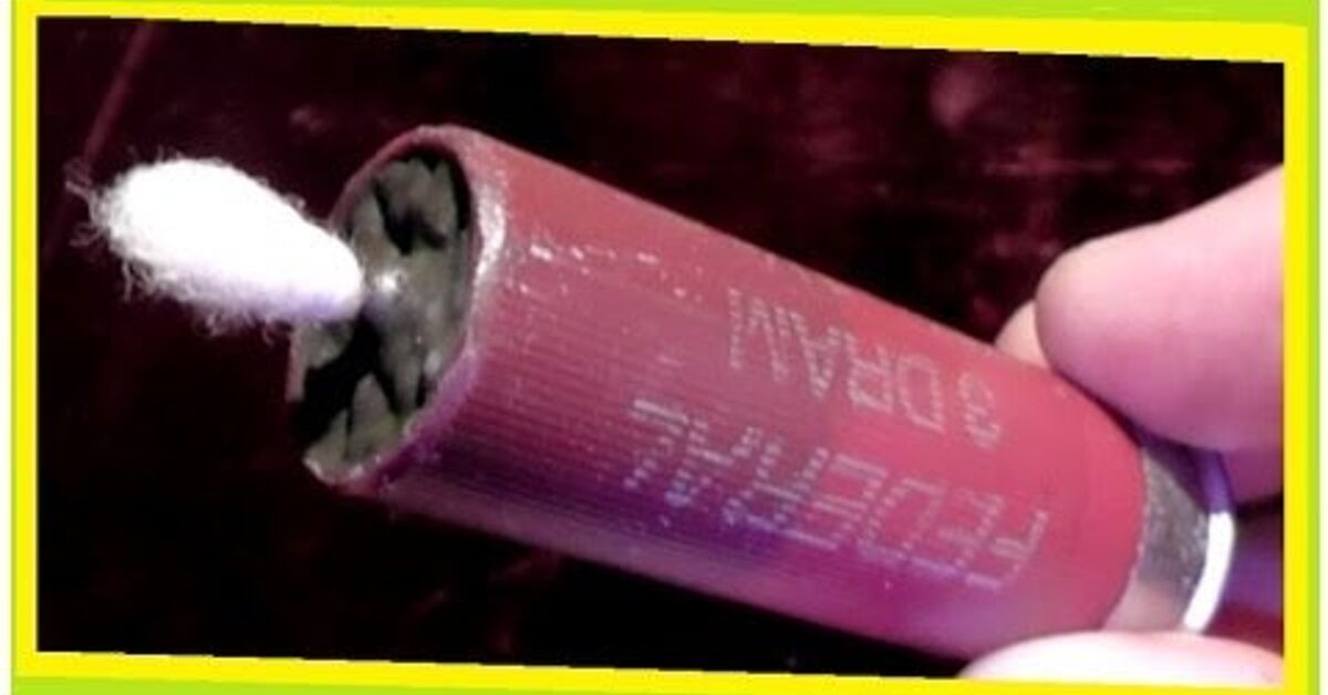 Gun Q Tips Taofledermaus Tries Q-tips With Shotgun Slugs | thefirearmblog.com