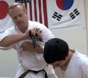 Taekwondo Pistol Disarming Technique