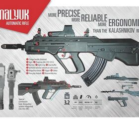 Malyuk bullpup out of the Ukraine