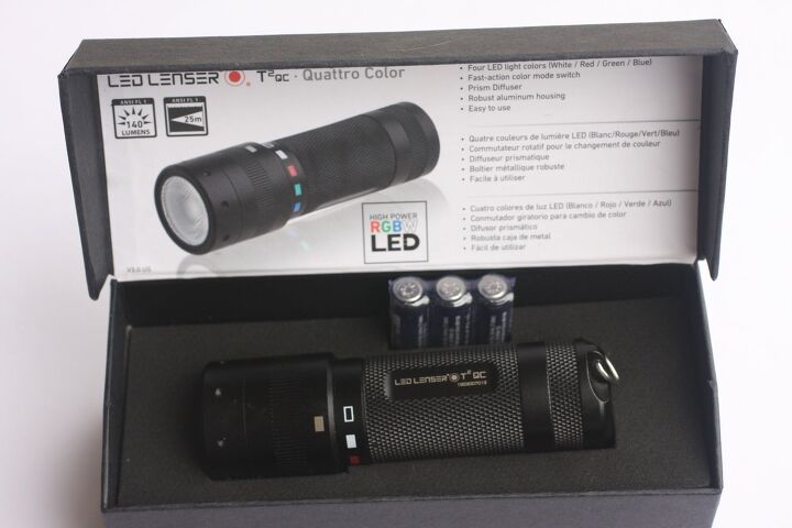 Led Lenser Qc LED Lenser T2 QC 4 Color LED Light | thefirearmblog.com