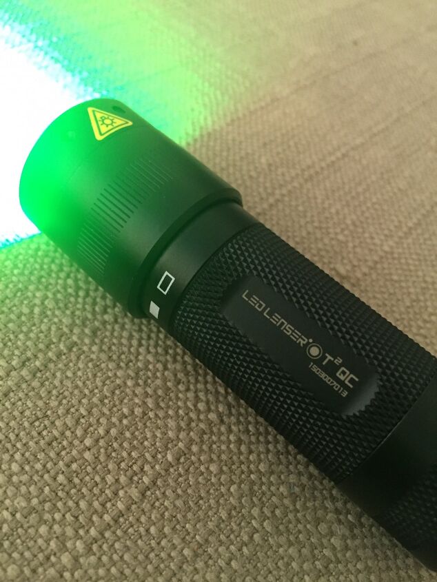 LED Lenser T2 QC 4 Color LED Light | thefirearmblog.com