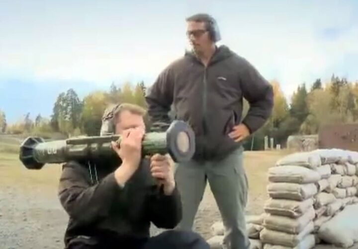 Swedish AT-4 RPG
