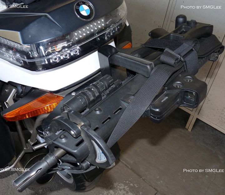 POTD: Police Motorcycle Trunk Gun | thefirearmblog.com