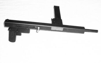 'Table Leg Typewriter' DIY submachine gun prototype