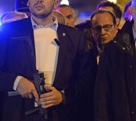 POTD: French Secret Service Protect President with B&T MP9 machine pistols