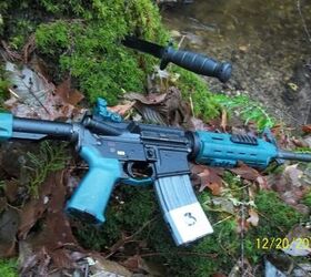 POTD: A Blue Themed AR-15 Gunshow Impulse Buy