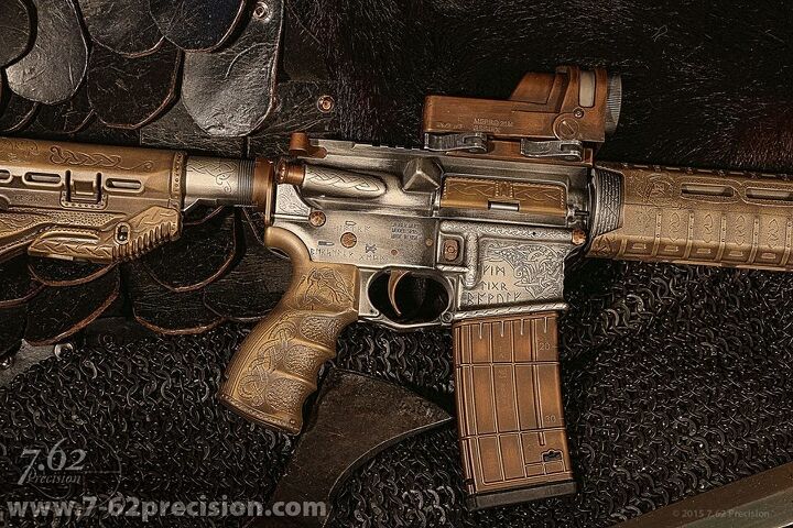Viking themed AR rifle | thefirearmblog.com